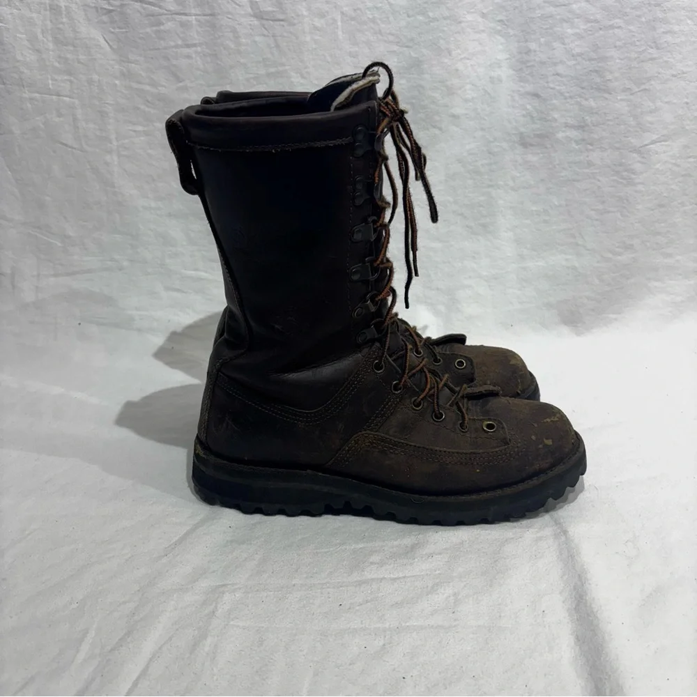 Vintage Danner 69000 Gore-Tex Mountain Leather 8D Hiking Mens Work Boots USA